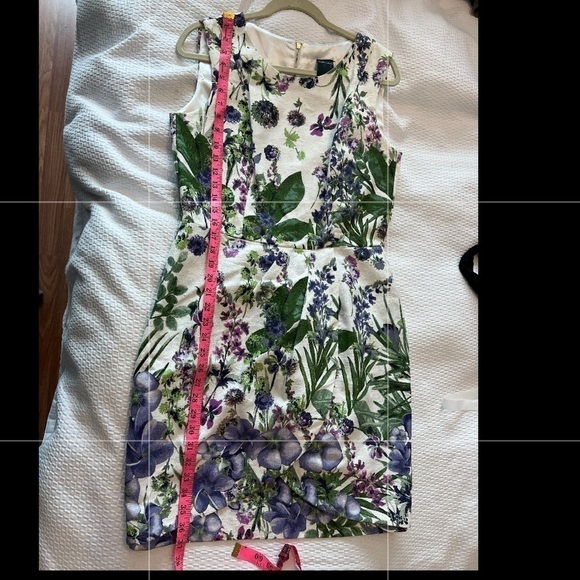 Gabby Skye Flower’s Print Dress Size 12 - Picture 13 of 15